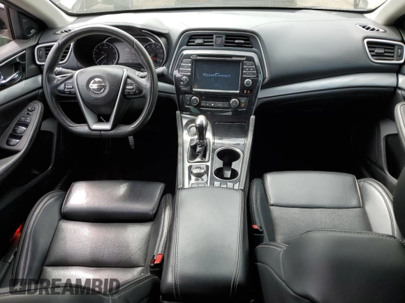 2017 Nissan Maxima SL with VIN 1N4AA6AP6HC403786, listed as a Copart auction lot 56538795 with 100,584 mi miles and Salvage title. Bid and sale history available at DreamBid. Image 8.