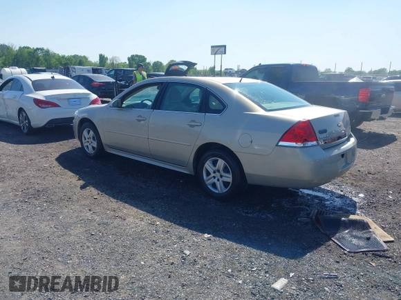 2010 Chevrolet Impala LS with VIN 2G1WA5EK3A1137401, listed as a IAAI auction lot 42039310 with 95,360 mi miles and . Bid and sale history available at DreamBid. Image 3.
