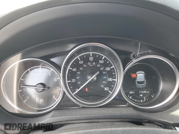 2024 Mazda CX-5 S Carbon Edition with VIN JM3KFBCL4R0459335, listed as a Copart auction lot 54303645 with 11,045 mi miles and Salvage Title. Bid and sale history available at DreamBid. Image 9.