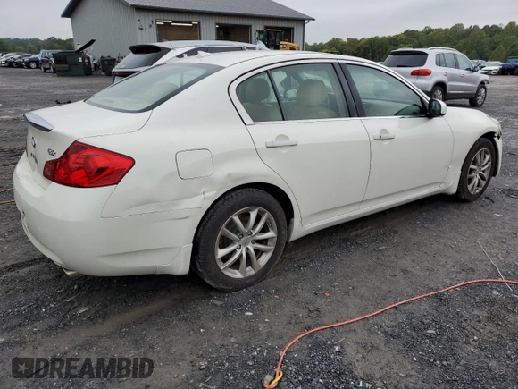 2007 Infiniti G35 G35x with VIN JNKBV61F87M815953, listed as a Copart auction lot 72701634 with 185,017 mi miles and Salvage Title. Bid and sale history available at DreamBid. Image 3.