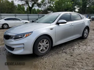 2016 Kia Optima LX z VIN 5XXGT4L32GG038213, wystawiony jako Copart lot #59305025 z przebiegiem 132 702 mil mil oraz Szkoda całkowita • Salvage title. Historia ofert i sprzedaży dostępna na DreamBid. Obrazek 1.