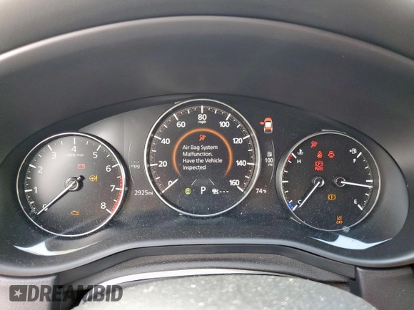 2024 Mazda CX-30 S Preferred with VIN 3MVDMBCM1RM675722, listed as a Copart auction lot 56052855 with 2,925 mi miles and Salvage title. Bid and sale history available at DreamBid. Image 9.