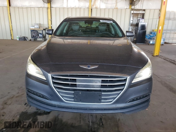 2015 Hyundai Genesis 3.8L with VIN KMHGN4JEXFU089025, listed as a Copart auction lot 55453065 with 96,134 mi miles and Clean Title. Bid and sale history available at carsss.com. Image 5.