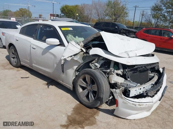 2016 Dodge Charger SXT with VIN 2C3CDXHG0GH332848, listed as a IAAI auction lot 41820072 with 123,626 mi miles. Bid and sale history available at carsss.com. Image 1.