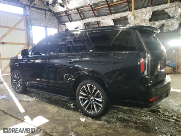 2021 Cadillac Escalade Sport Platinum with VIN 1GYS4GKL7MR338004, listed as a Copart auction lot 44308885 with 40,531 mi miles and Salvage Title. Bid and sale history available at carsss.com. Image 2.