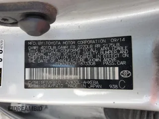 2015 Toyota Prius Four with VIN JTDKN3DU2F1873308, listed as a Copart auction lot 52630105 with 128,502 mi miles and Salvage Title. Bid and sale history available at carsss.com. Image 12.