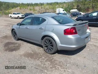 2014 Dodge Avenger SE with VIN 1C3CDZAB0EN133684, listed as a IAAI auction lot 41923432 with 158,771 mi miles and . Bid and sale history available at DreamBid. Image 3.