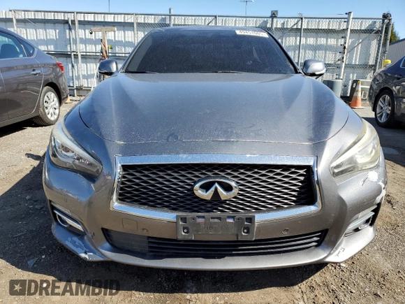 2017 Infiniti Q50 Premium z VIN JN1EV7AR9HM840329, wystawiony jako Copart lot #49451005 z przebiegiem 95 348 mil mil oraz Szkoda całkowita • Salvage title. Historia ofert i sprzedaży dostępna na DreamBid. Obrazek 5.