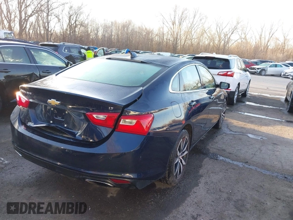 2016 Chevrolet Malibu LT with VIN 1G1ZF5SX6GF277877, listed as a IAAI auction lot 41741790 with 108,378 mi miles and . Bid and sale history available at DreamBid. Image 4.