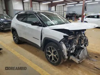 2024 Jeep Compass Limited with VIN 3C4NJDCN7RT134246, listed as a Copart auction lot 47081565 with Not Provided miles and Salvage Title. Bid and sale history available at carsss.com. Image 4.