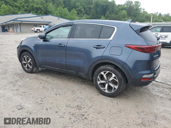 2021 Kia Sportage LX z VIN KNDPMCAC3M7875325, wystawiony jako Copart lot #58910705 z przebiegiem 49 312 mil mil oraz Szkoda całkowita • Salvage title. Historia ofert i sprzedaży dostępna na DreamBid. Obrazek 2.