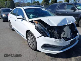 2016 Hyundai Sonata Sport with VIN 5NPE34AFXGH411507, listed as a IAAI auction lot 41592868 with 96,627 mi miles and . Bid and sale history available at DreamBid. Image 1.