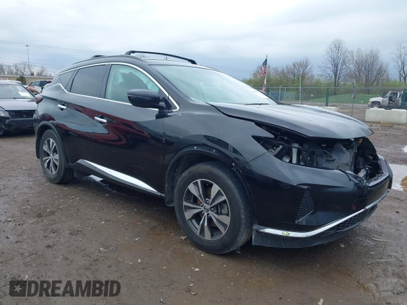 2019 Nissan Murano S with VIN 5N1AZ2MJ2KN159192, listed as a IAAI auction lot 41942562 with 90,056 mi miles and . Bid and sale history available at DreamBid. Image 1.