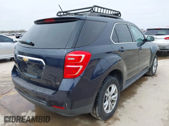 2017 Chevrolet Equinox LT with VIN 2GNALCEK6H6295901, listed as a IAAI auction lot 41622130 with 147,230 mi miles. Bid and sale history available at carsss.com. Image 4.