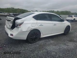 2018 Nissan Sentra SR with VIN 3N1AB7AP2JY261143, listed as a Copart auction lot 52017415 with 130,929 mi miles and Salvage Title. Bid and sale history available at DreamBid. Image 3.