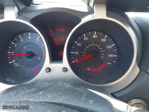 2013 Nissan Juke S with VIN JN8AF5MR9DT226054, listed as a IAAI auction lot 41653284 with 1 mi miles. Bid and sale history available at carsss.com. Image 7.