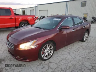 2011 Nissan Maxima SV with VIN 1N4AA5AP1BC813493, listed as a Copart auction lot 84300764 with 179,308 mi miles and Salvage title. Bid and sale history available at DreamBid. Image 1.