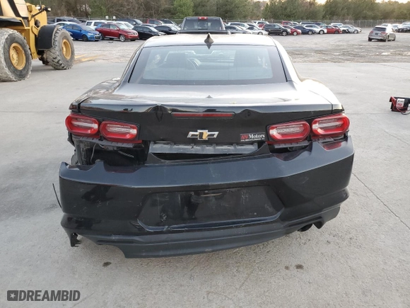 2019 Chevrolet Camaro 1LT with VIN 1G1FB1RX1K0145117, listed as a Copart auction lot 88743805 with 58,863 mi miles and Salvage Title. Bid and sale history available at carsss.com. Image 6.