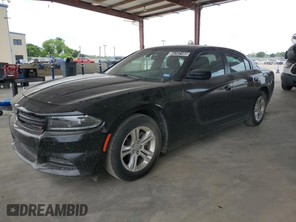 2023 Dodge Charger SXT with VIN 2C3CDXBG6PH533386, listed as a Copart auction lot 54747195 with 50,475 mi miles and Clean Title. Bid and sale history available at carsss.com. Image 1.