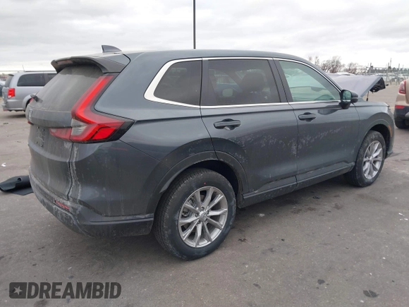 2025 Honda CR-V EX with VIN 2HKRS4H47SH421526, listed as a IAAI auction lot 41051701 with 3,437 mi miles and . Bid and sale history available at DreamBid. Image 4.