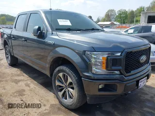 2019 Ford F-150 XL with VIN 1FTEW1EP6KFC62251, listed as a IAAI auction lot 42140867 with 63,112 mi miles and . Bid and sale history available at DreamBid. Image 1.