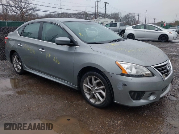 2014 Nissan Sentra S with VIN 3N1AB7AP8EL633376, listed as a IAAI auction lot 41960394 with Not Provided miles and . Bid and sale history available at DreamBid. Image 1.