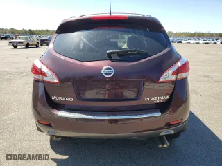2013 Nissan Murano S with VIN JN8AZ1MW4DW319343, listed as a Copart auction lot 51769875 with 0 mi miles and Salvage Title. Bid and sale history available at carsss.com. Image 6.