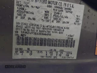 2002 Ford Explorer XLT с VIN 1FMZU73E62ZB66450, выставлен на аукционе IAAI как лот 42409150 с пробегом 153 059 миль миль и . История ставок и продаж доступна на DreamBid. Изображение 9.