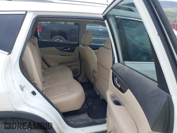 2016 Nissan Rogue SL with VIN 5N1AT2MV6GC844741, listed as a IAAI auction lot 42124853 with 176,617 mi miles and . Bid and sale history available at DreamBid. Image 8.
