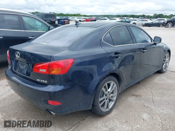 2008 Lexus IS 250 with VIN JTHBK262782065773, listed as a IAAI auction lot 42490607 with 163,084 mi miles and . Bid and sale history available at DreamBid. Image 4.