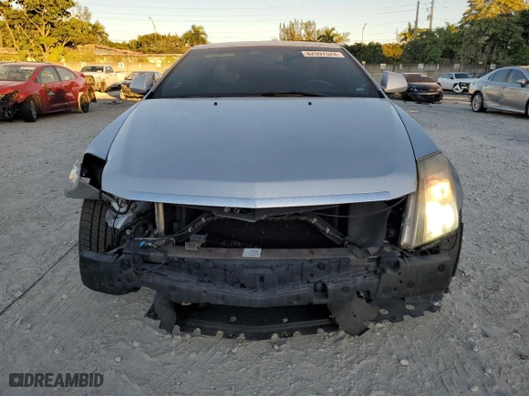 2011 Cadillac CTS Coupe with VIN 1G6DA1ED0B0165522, listed as a Copart auction lot 82597524 with 120,966 mi miles and Salvage Title. Bid and sale history available at carsss.com. Image 5.