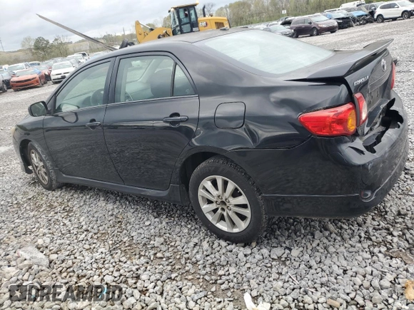 2009 Toyota Corolla with VIN 2T1BU40E19C149746, listed as a Copart auction lot 51160895 with 253,394 mi miles and Salvage Title. Bid and sale history available at carsss.com. Image 2.