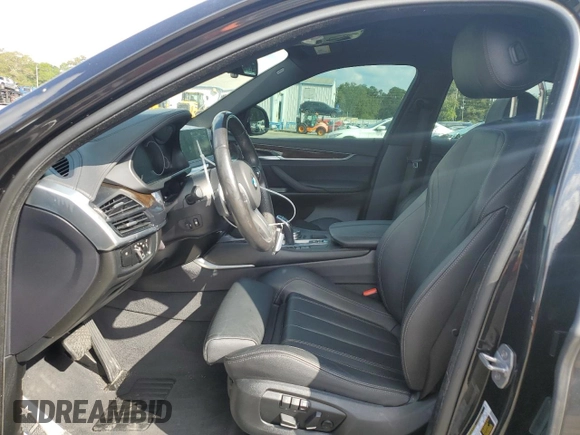 2019 BMW X6 xDrive35i with VIN 5UXKU2C59K0Z63092, listed as a Copart auction lot 72913844 with 62,189 mi miles and Salvage Title. Bid and sale history available at carsss.com. Image 7.