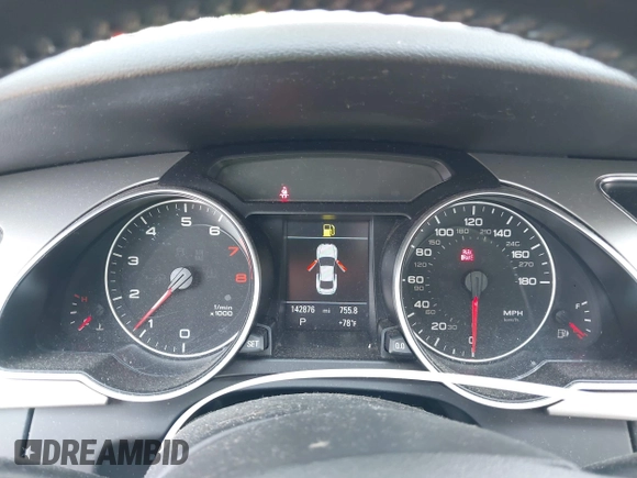 2011 Audi A5 Premium Plus with VIN WAULFAFR5BA009729, listed as a IAAI auction lot 42486883 with 142,876 mi miles and . Bid and sale history available at DreamBid. Image 7.