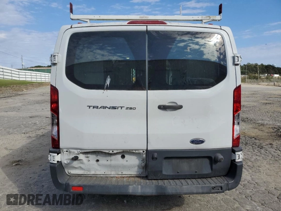 2018 Ford Transit with VIN 1FTYR2ZG0JKA19075, listed as a Copart auction lot 75819274 with 165,794 mi miles and Clean Title. Bid and sale history available at DreamBid. Image 6.