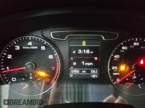 2015 Audi Q3 Prestige with VIN WA1GFCFS9FR007535, listed as a Copart auction lot 52311665 with 137,653 mi miles and Clean title. Bid and sale history available at DreamBid. Image 9.