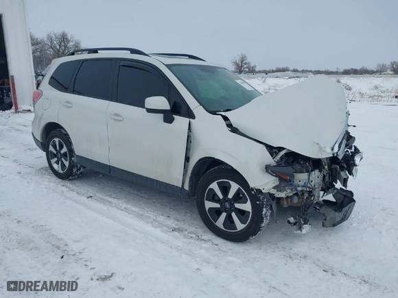 2017 Subaru Forester Premium with VIN JF2SJAEC1HH529955, listed as a IAAI auction lot 41466682 with 126,118 mi miles. Bid and sale history available at carsss.com. Image 1.