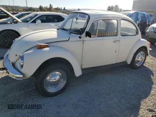 1974 Volkswagen Beetle with VIN 1342523354, listed as a Copart auction lot 76936864 with 9,131 mi miles and Clean Title. Bid and sale history available at DreamBid. Image 1.