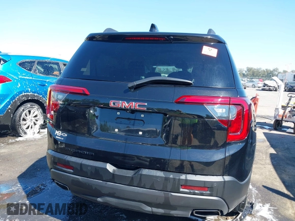 2022 GMC Acadia SLT with VIN 1GKKNMLS5NZ117143, listed as a IAAI auction lot 40665874 with 48,298 mi miles. Bid and sale history available at carsss.com. Image 16.