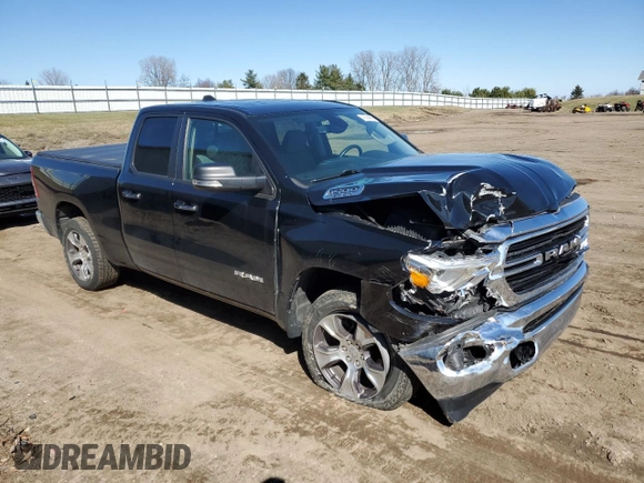 2020 Ram 1500 Big Horn with VIN 1C6SRFBT0LN200531, listed as a Copart auction lot 49794645 with 57,695 mi miles and Salvage Title. Bid and sale history available at carsss.com. Image 4.