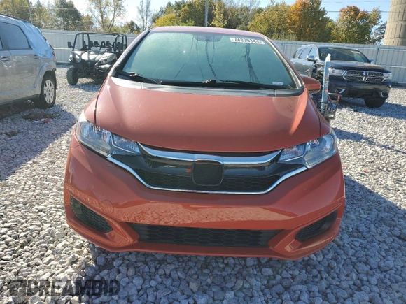 2018 Honda Fit LX with VIN 3HGGK5G44JM718570, listed as a Copart auction lot 74830344 with 158,523 mi miles and Salvage Title. Bid and sale history available at DreamBid. Image 5.