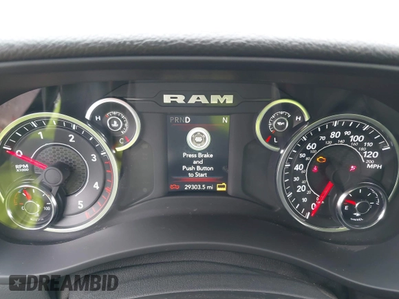 2023 Ram 2500 Tradesman z VIN 3C6UR5CL9PG593221, wystawiony jako IAAI lot #41959202 z przebiegiem 29 303 mil mil oraz . Historia ofert i sprzedaży dostępna na DreamBid. Obrazek 7.