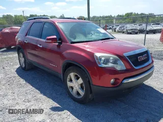 2007 GMC Acadia SLT with VIN 1GKEV33747J141745, listed as a IAAI auction lot 42035105 with 244,134 mi miles. Bid and sale history available at carsss.com. Image 1.