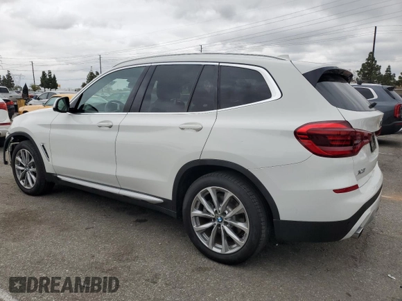 2019 BMW X3 sDrive30i z VIN 5UXTR7C52KLE96957, wystawiony jako Copart lot #54791915 z przebiegiem 114 833 mil mil oraz Szkoda całkowita • Salvage title. Historia ofert i sprzedaży dostępna na DreamBid. Obrazek 2.
