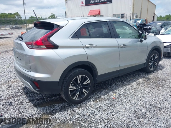 2024 Mitsubishi Eclipse Cross SE with VIN JA4ATWAAXRZ077726, listed as a IAAI auction lot 42842663 with 26,804 mi miles and . Bid and sale history available at DreamBid. Image 4.