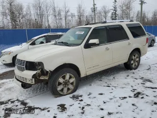 2008 Lincoln Navigator with VIN 5LMFU28538LJ08142, listed as a Copart auction lot 47600865 with 292,371 mi miles and Salvage Title. Bid and sale history available at carsss.com. Image 1.