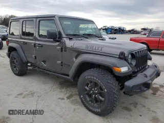 2021 Jeep Wrangler Unlimited 80th Anniversary z VIN 1C4HJXDG9MW790627, wystawiony jako Copart lot #82478604 z przebiegiem 29 928 mil mil oraz Szkoda całkowita • Salvage title. Historia ofert i sprzedaży dostępna na DreamBid. Obrazek 4.