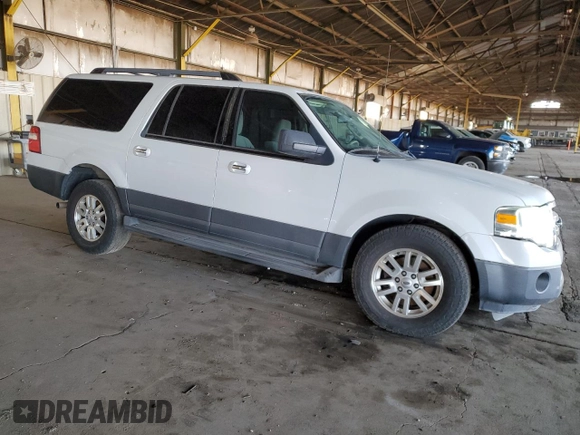 2014 Ford Expedition EL SSV with VIN 1FMJK1F58EEF42170, listed as a Copart auction lot 87568335 with Not Provided miles and Salvage Title. Bid and sale history available at carsss.com. Image 4.