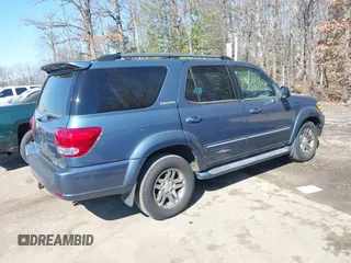 2007 Toyota Sequoia Limited with VIN 5TDBT48A67S291504, listed as a IAAI auction lot 41613824 with 139,089 mi miles and . Bid and sale history available at DreamBid. Image 4.