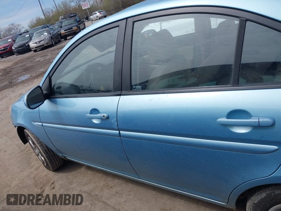 2010 Hyundai Accent GLS with VIN KMHCN4AC4AU427993, listed as a IAAI auction lot 42006357 with 208,298 mi miles. Bid and sale history available at carsss.com. Image 15.